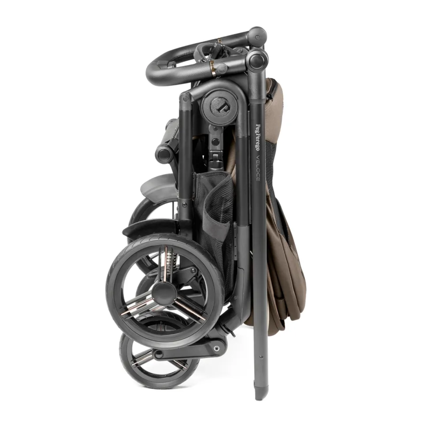 EX-DISPLAY Peg Perego Veloce Deluxe Pine Bark Travel System