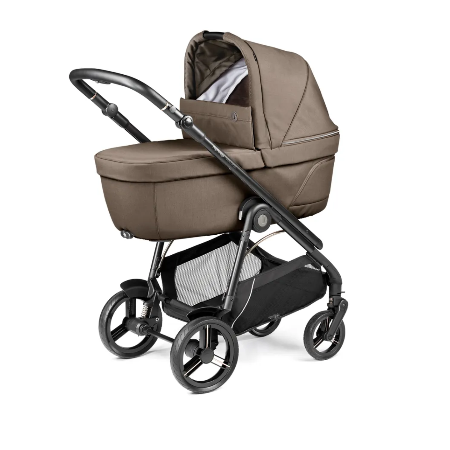EX-DISPLAY Peg Perego Veloce Deluxe Pine Bark Travel System