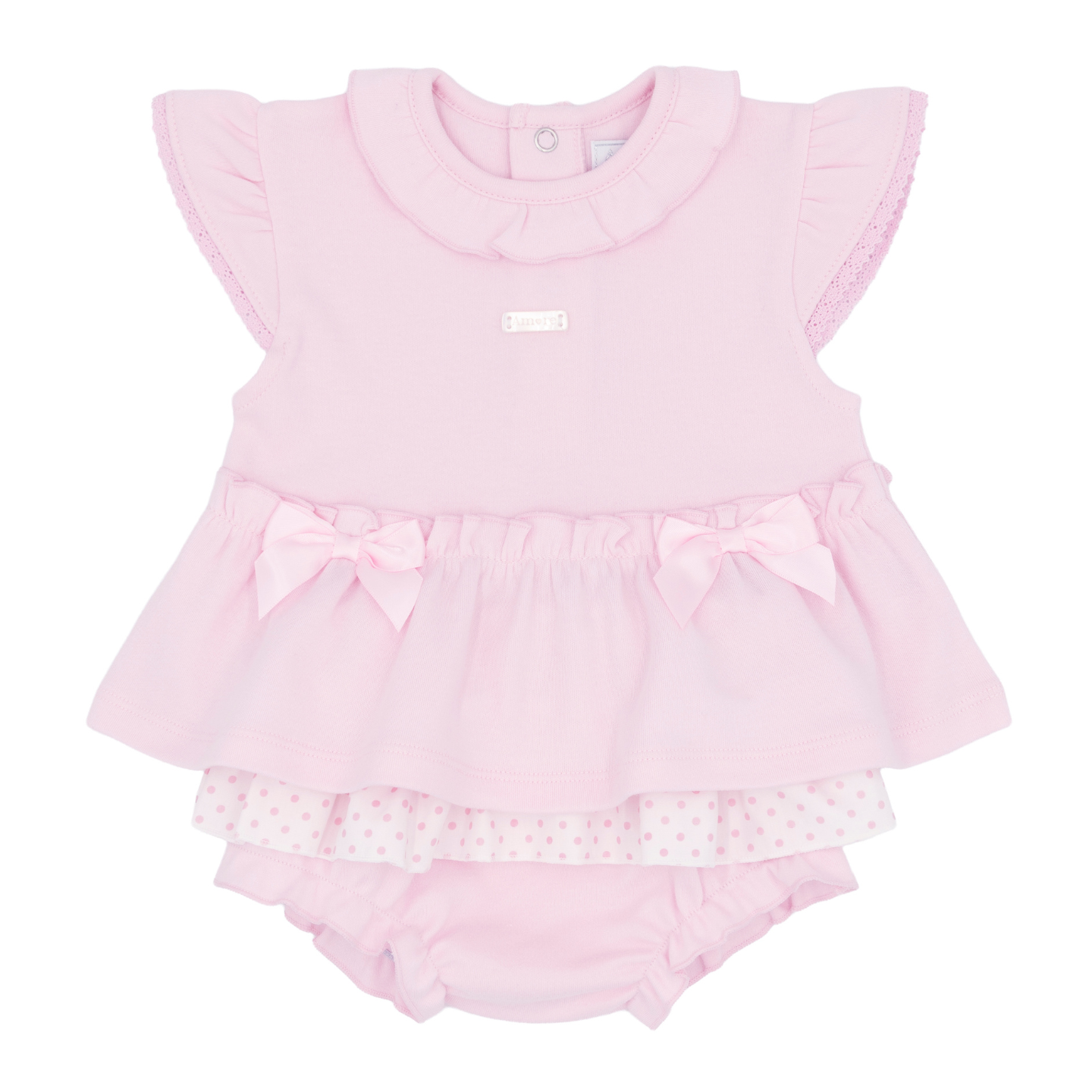 Amore Girls Pink Jam Pant Set