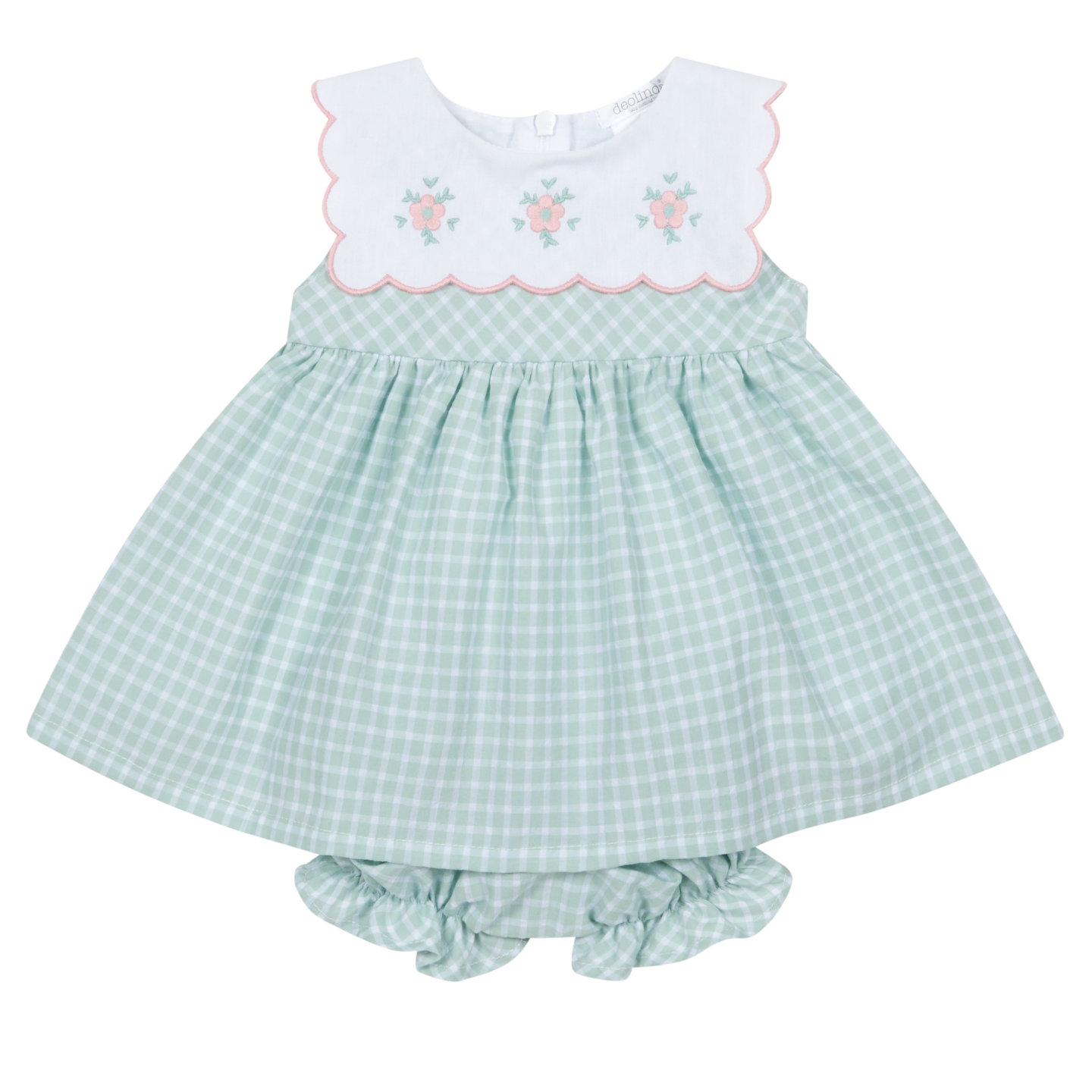 Deolinda Baby Girls Malibu Dress & Pant Set