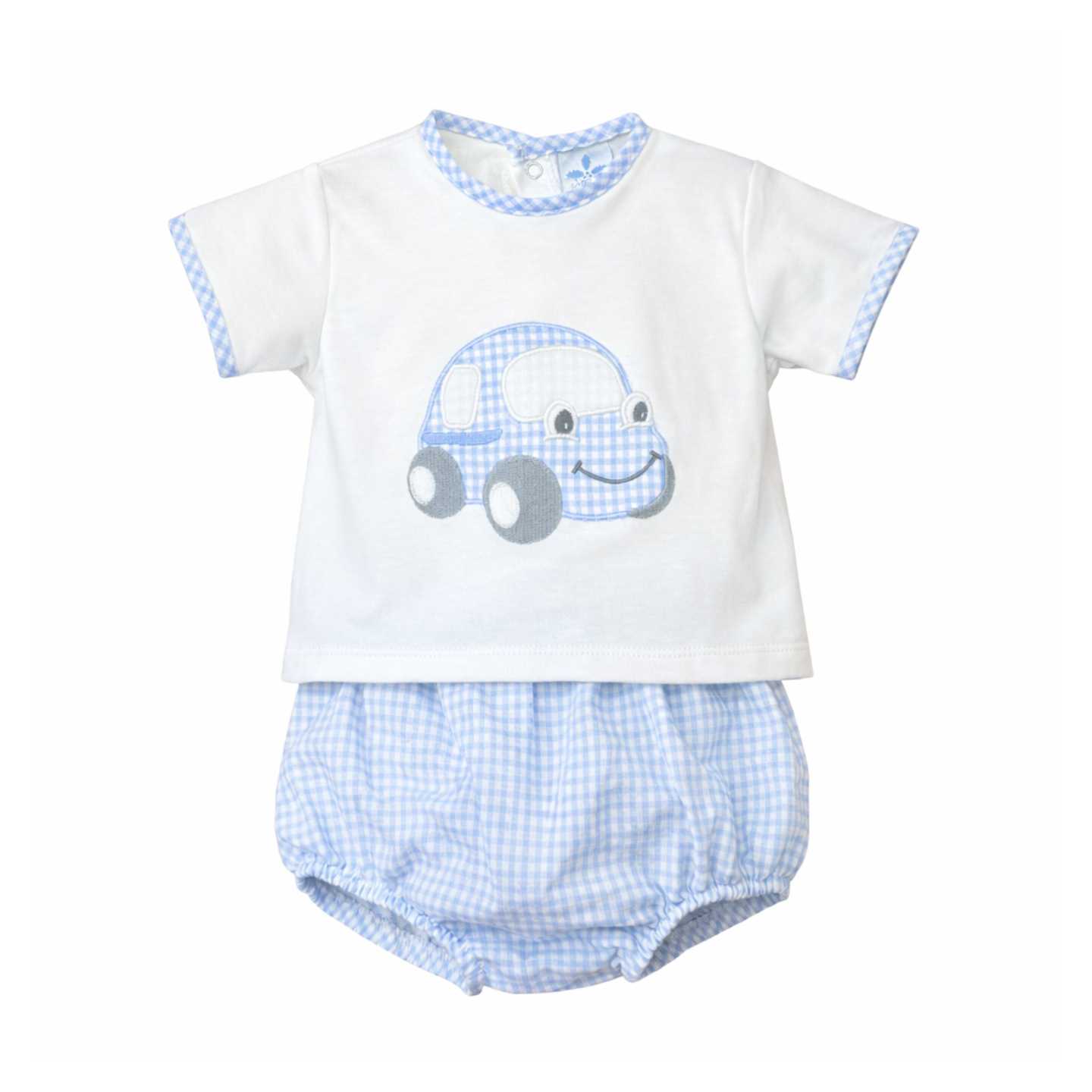 Sardon Baby Boys Blue Car Jam Pant Set