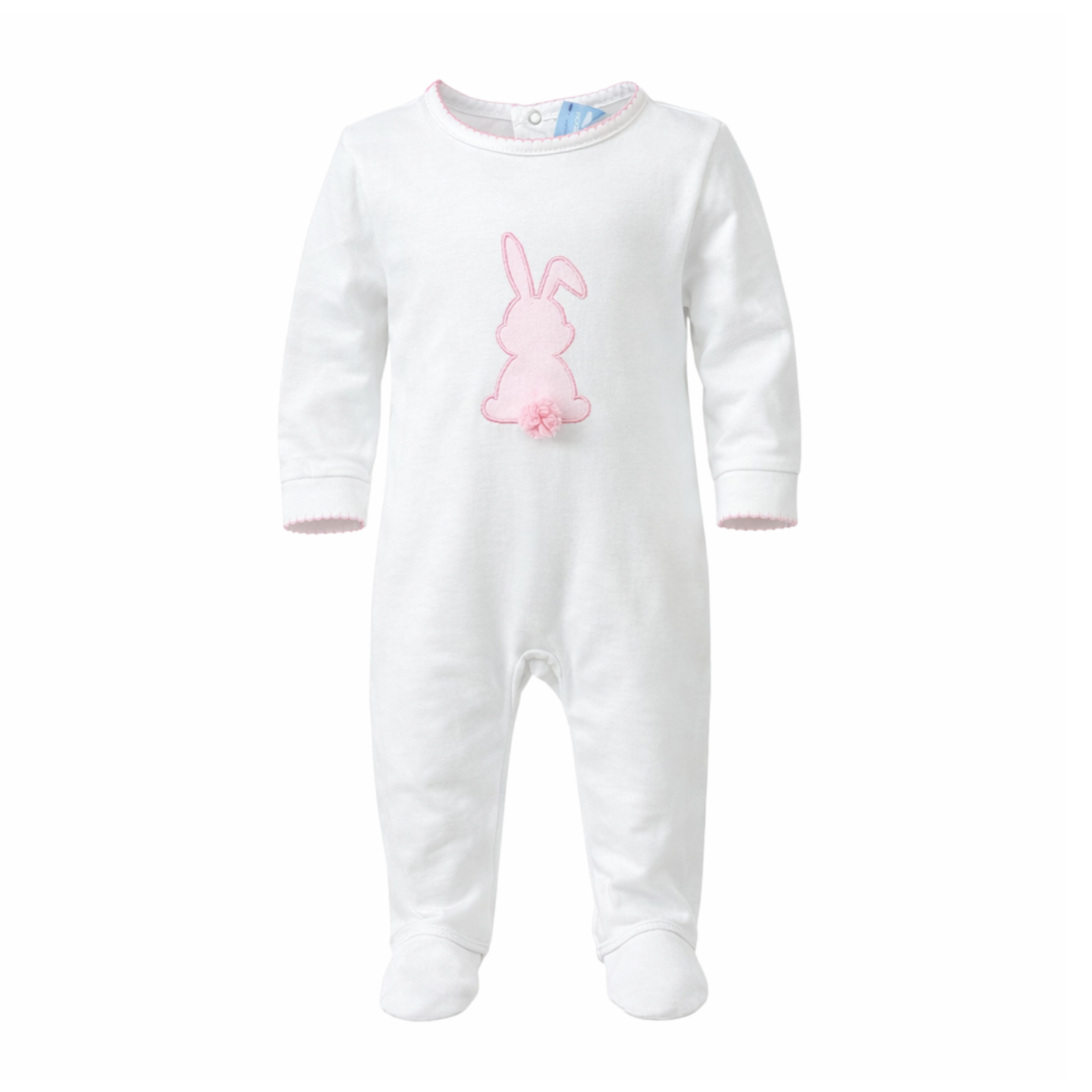 Sardon Baby Pink Bunny Babygrow