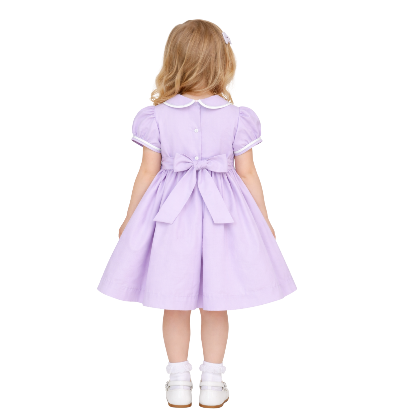 Pretty Originals Lilac Smock Dress