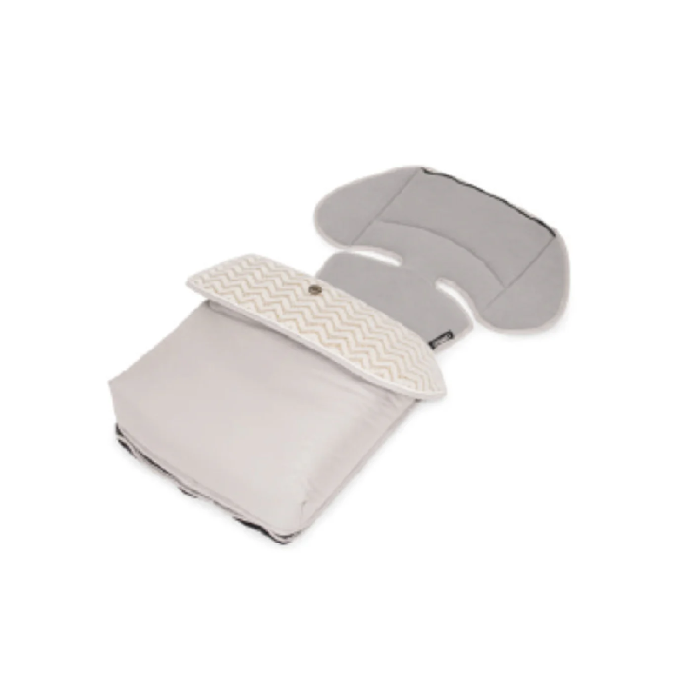 Bebecar Fleece Footmuff - White Woven (591)