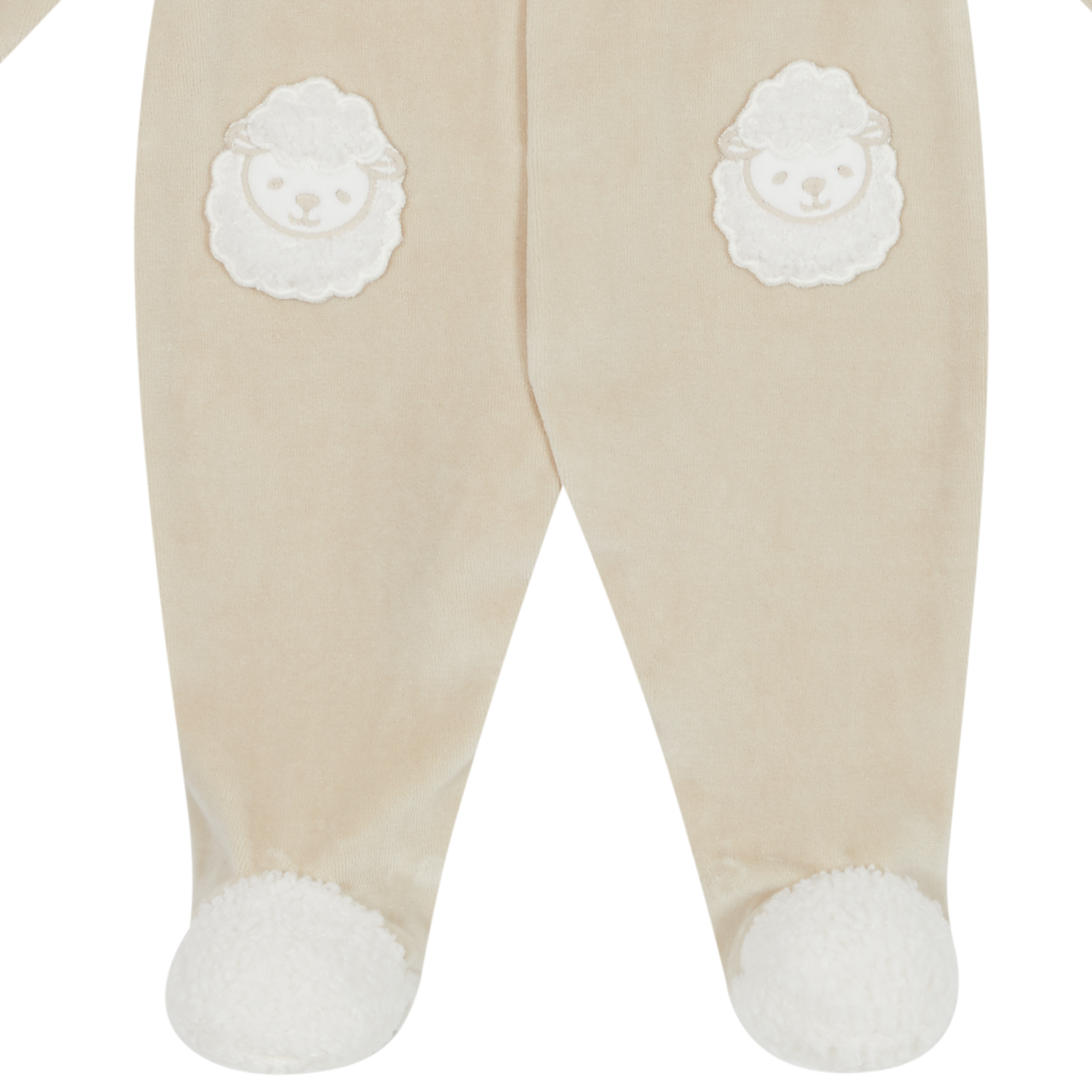 Deolinda Unisex Soft Beige Sheep All In One