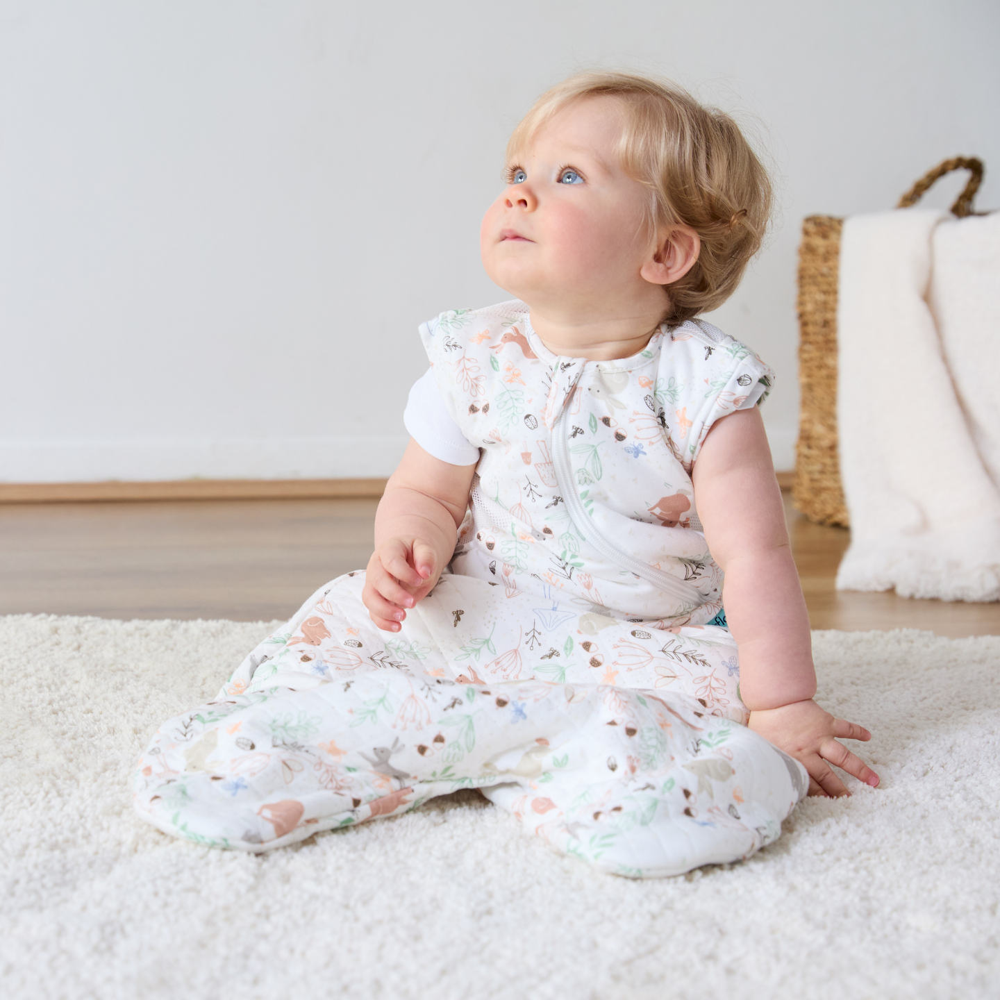 Purflo Cuddle To Sleep Bag - Storybook Nutmeg (3-12 Months)