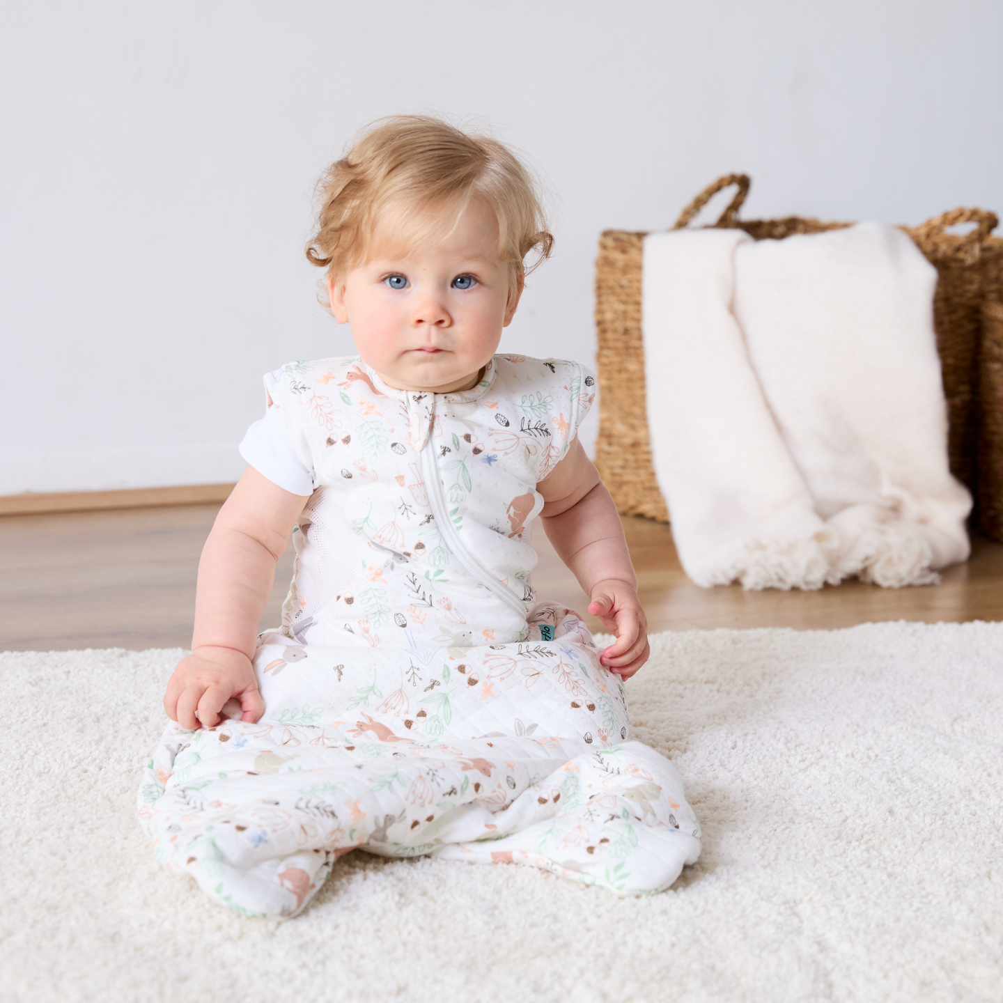 Purflo Cuddle To Sleep Bag - Storybook Nutmeg (3-12 Months)