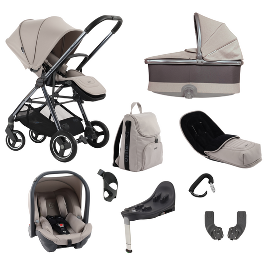 Babystyle Oyster Gravity+ 9 Piece Bundle - Stone