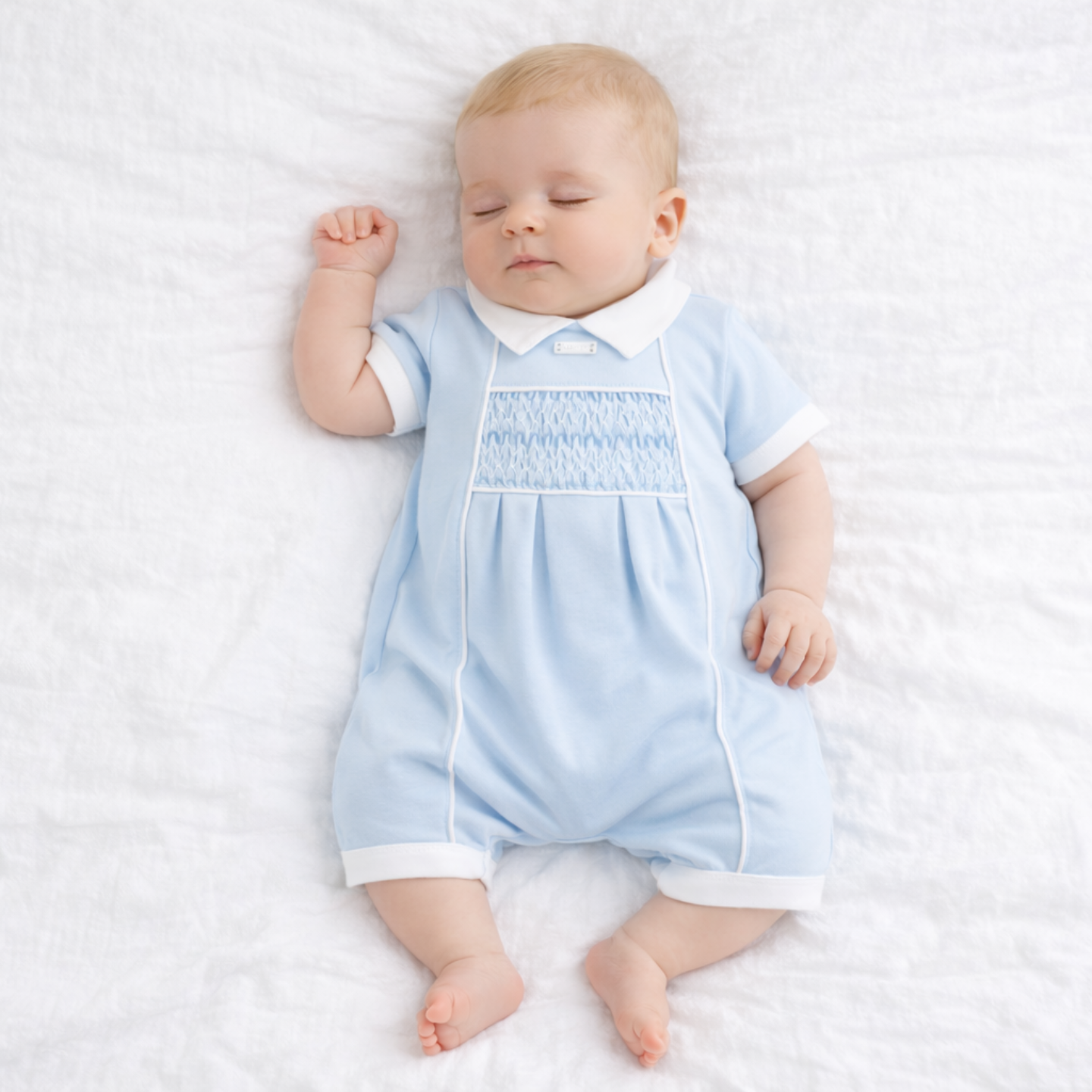 Amore Boys Smock Romper