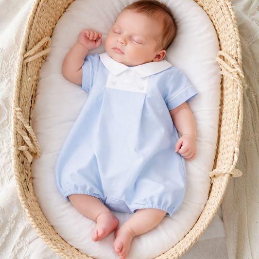 Amore Boys Blue Romper