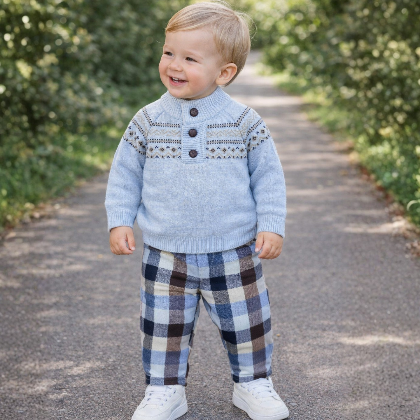 Deolinda Boys Jumper & Trouser Set