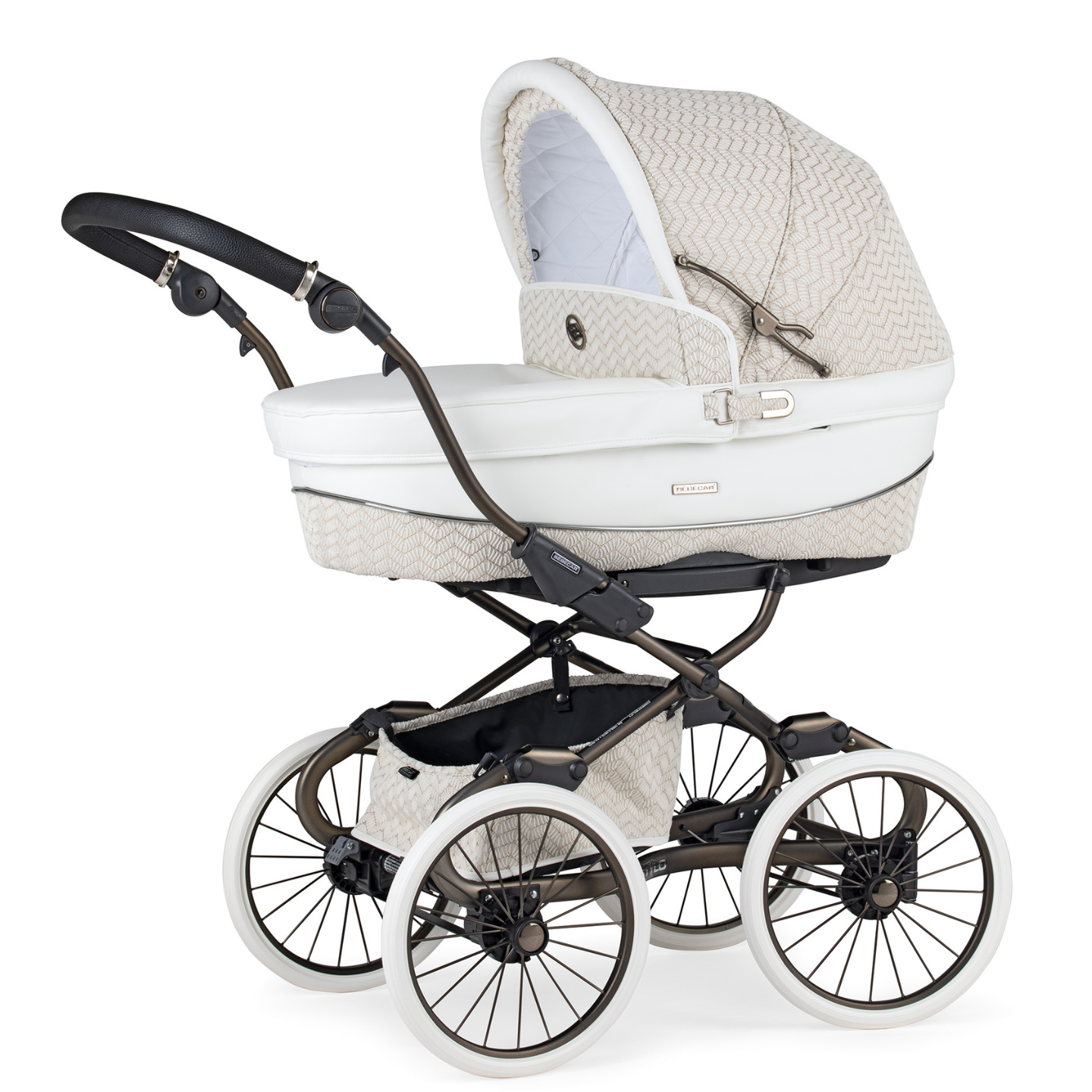 Bebecar Prive Stylo Class+ Combination - White Woven (591)
