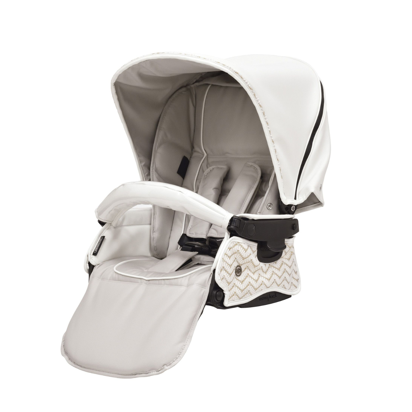 Bebecar Prive Stylo Class+ Combination - White Woven (591)
