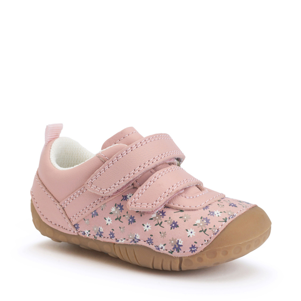 Start Rite Little Smile Dusky Pink Leather Pre Walking Shoe