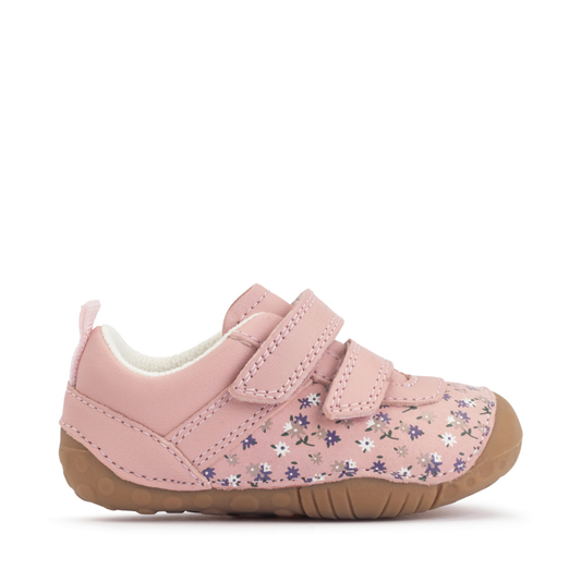 Start Rite Little Smile Dusky Pink Leather Pre Walking Shoe