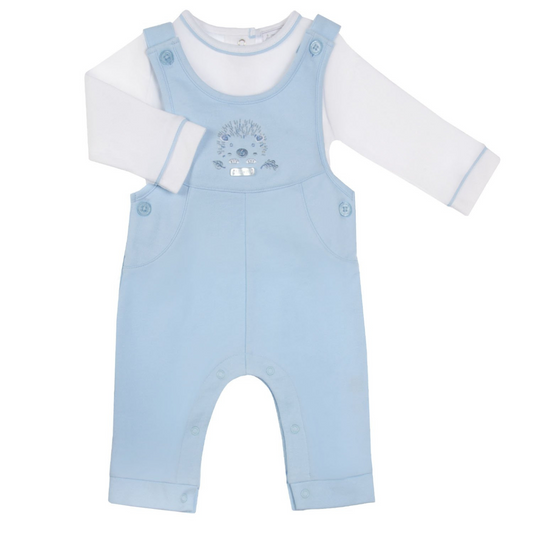 Amore Boys Blue Dungaree Set