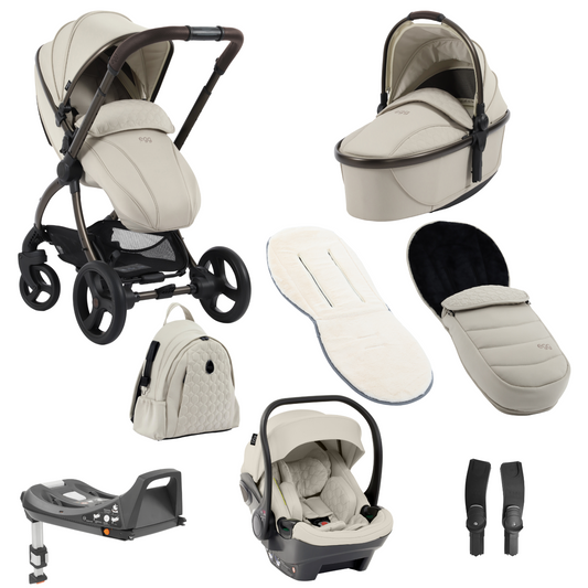 Egg3 Luxury 8 Piece i-Size Bundle - Cashmere