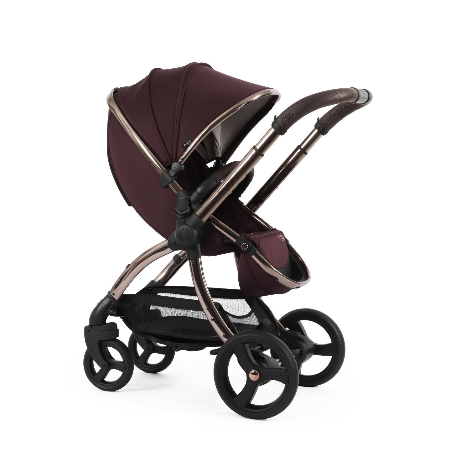 Egg3 Luxury 8 Piece i-Size Bundle - Mulberry