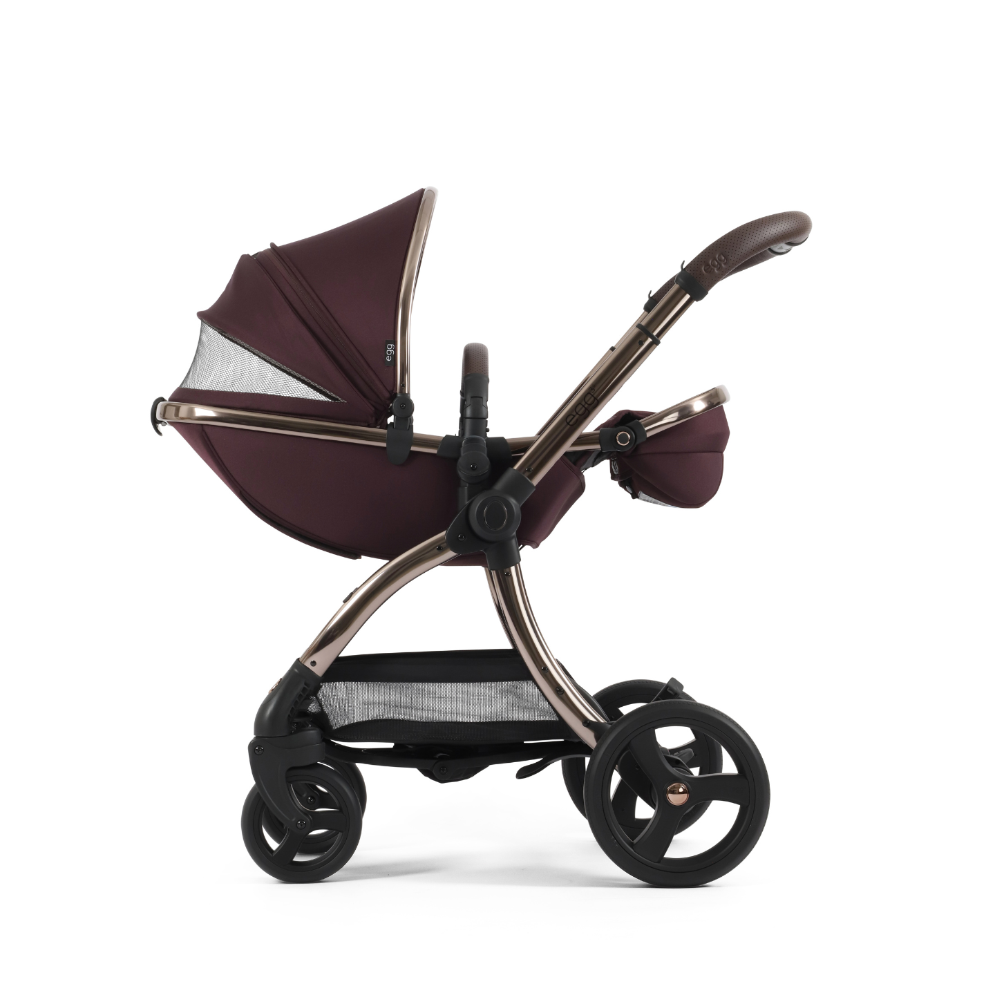 Egg3 Luxury 8 Piece i-Size Bundle - Mulberry