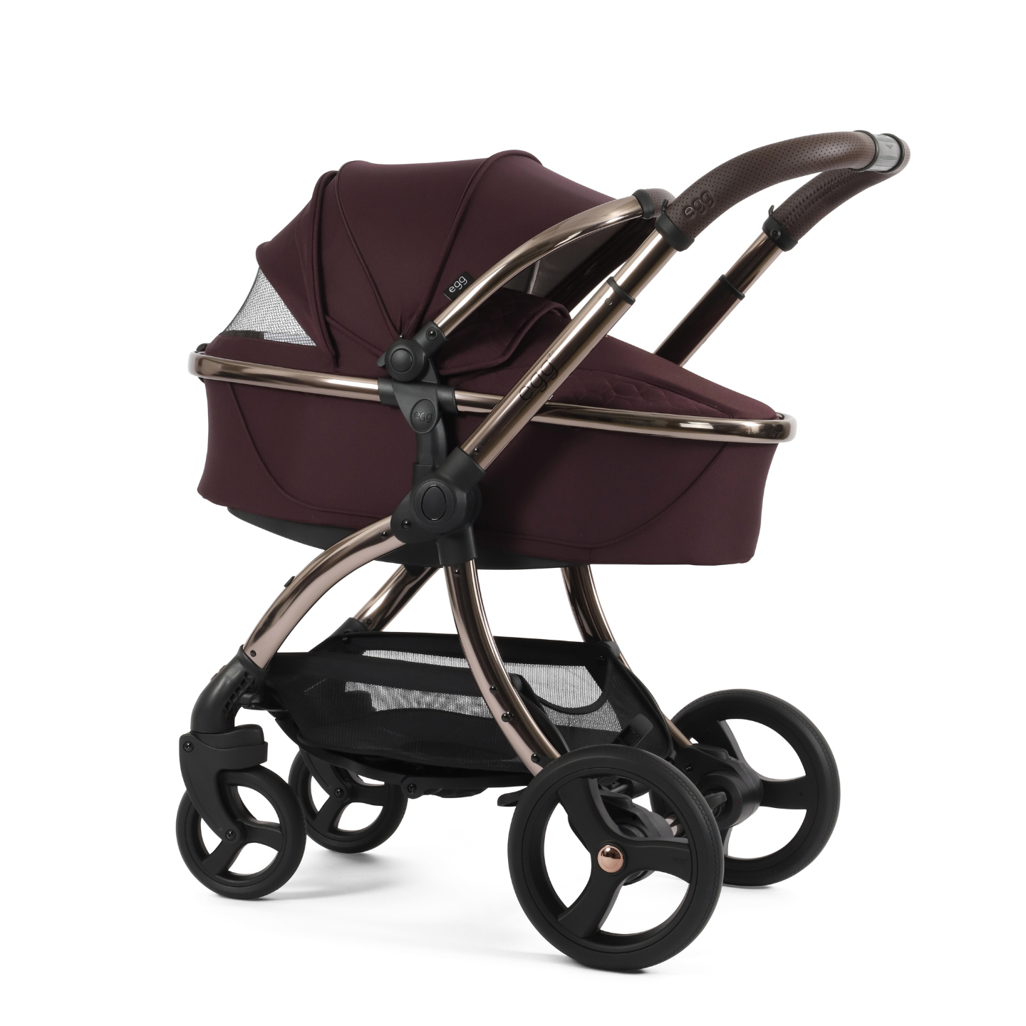 Egg3 Luxury 8 Piece i-Size Bundle - Mulberry