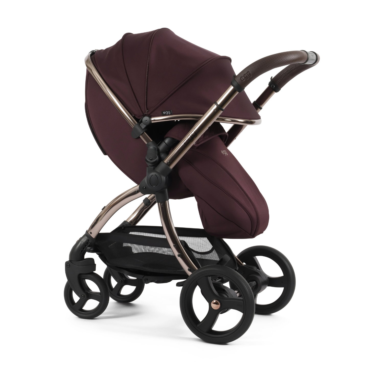 Egg3 Luxury 8 Piece i-Size Bundle - Mulberry