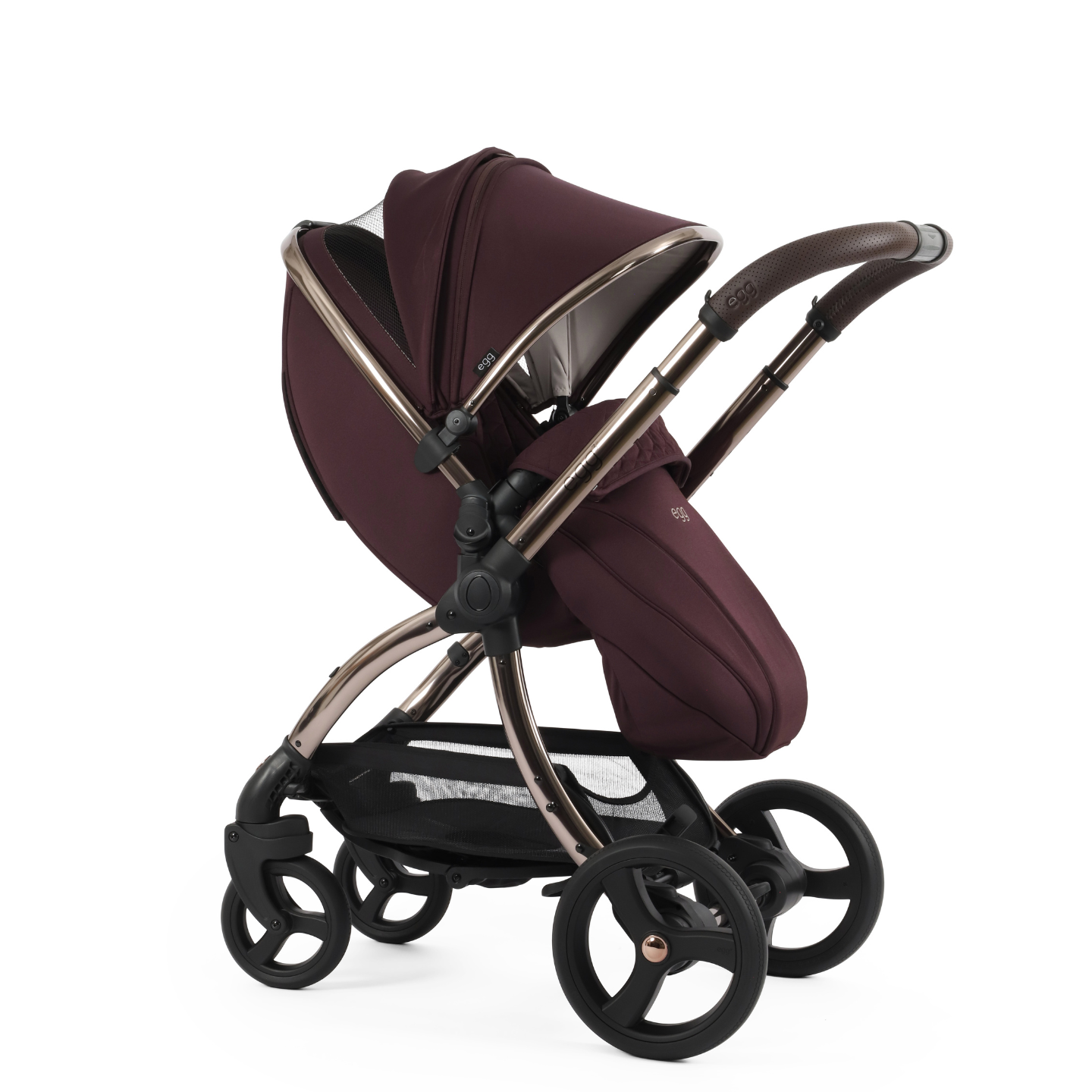 Egg3 Luxury 8 Piece i-Size Bundle - Mulberry