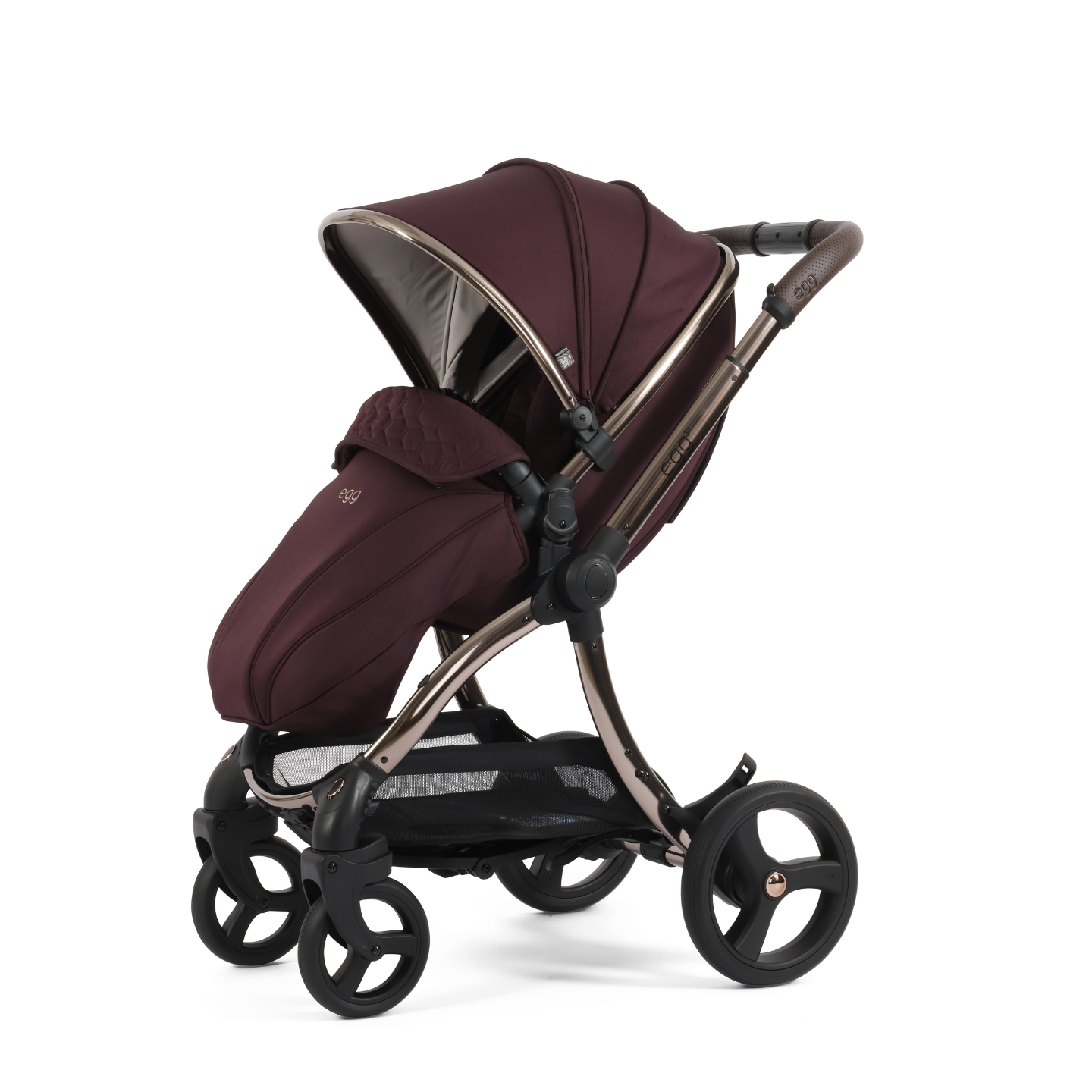 Egg3 Luxury 8 Piece i-Size Bundle - Mulberry