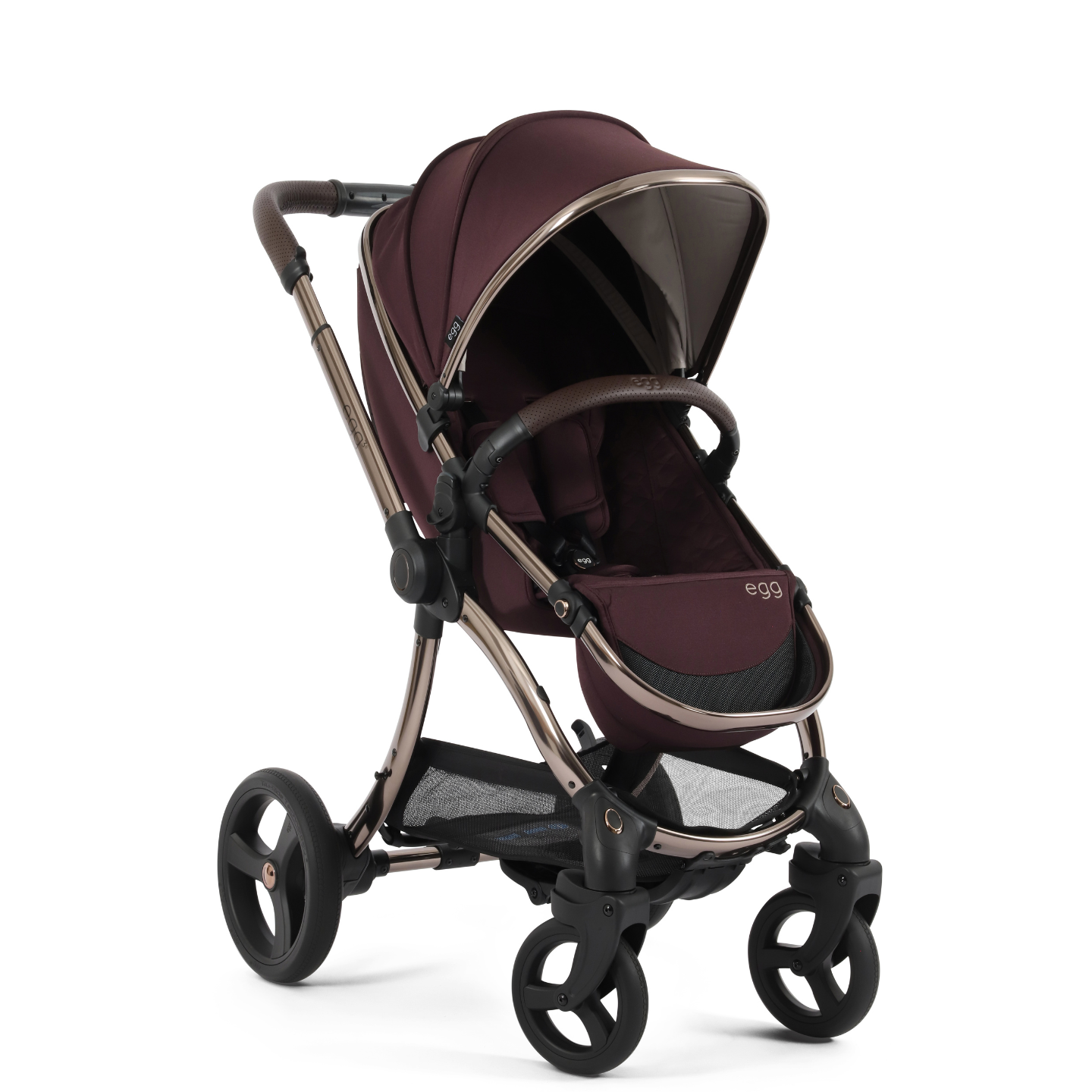 Egg3 Luxury 8 Piece i-Size Bundle - Mulberry