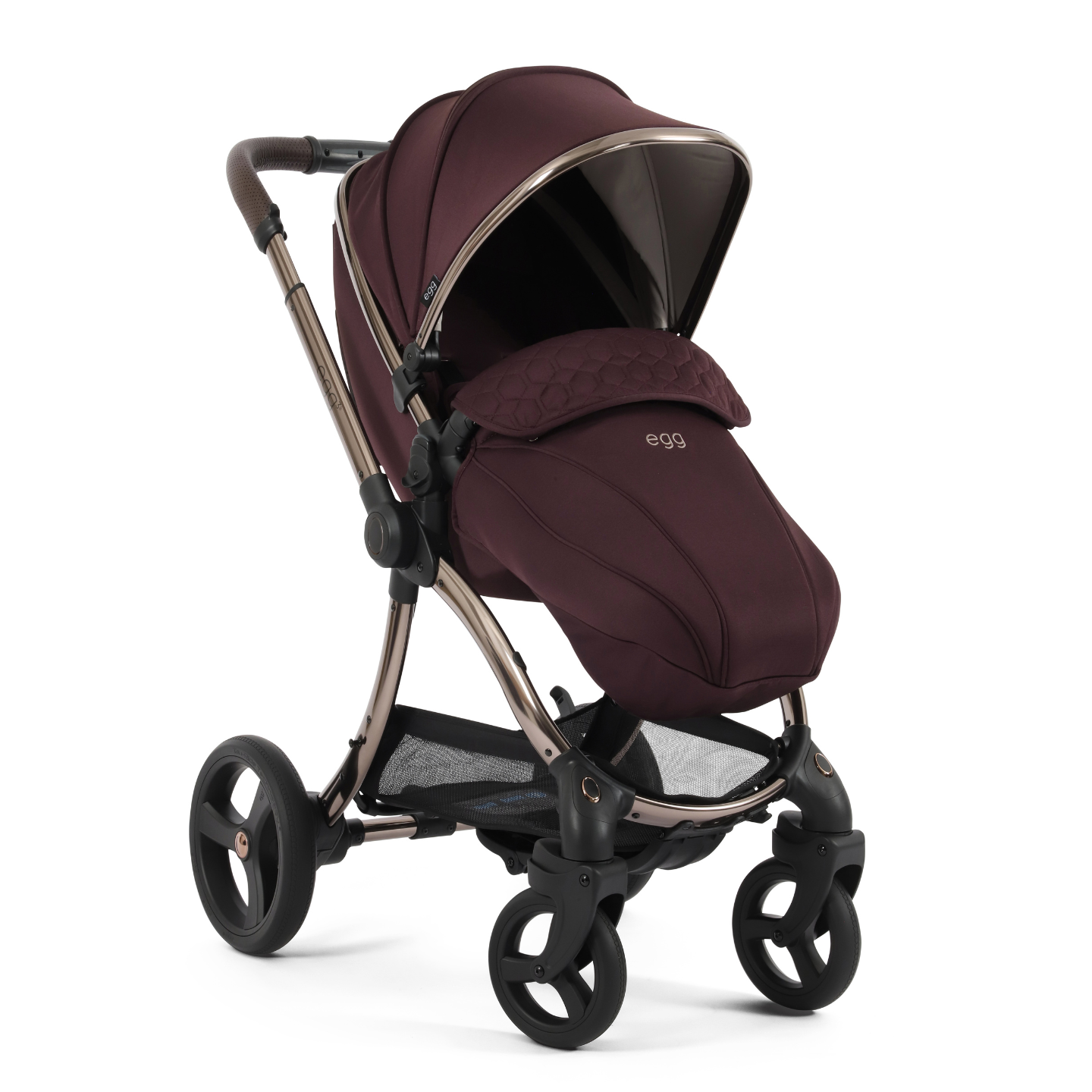Egg3 Luxury 8 Piece i-Size Bundle - Mulberry