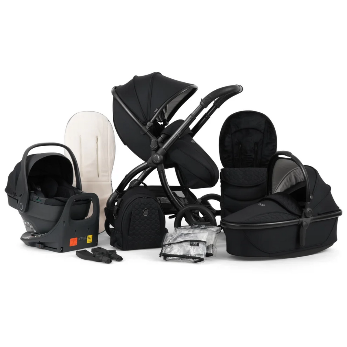 Egg3 Luxury 8 Piece i-Size Bundle - Panther