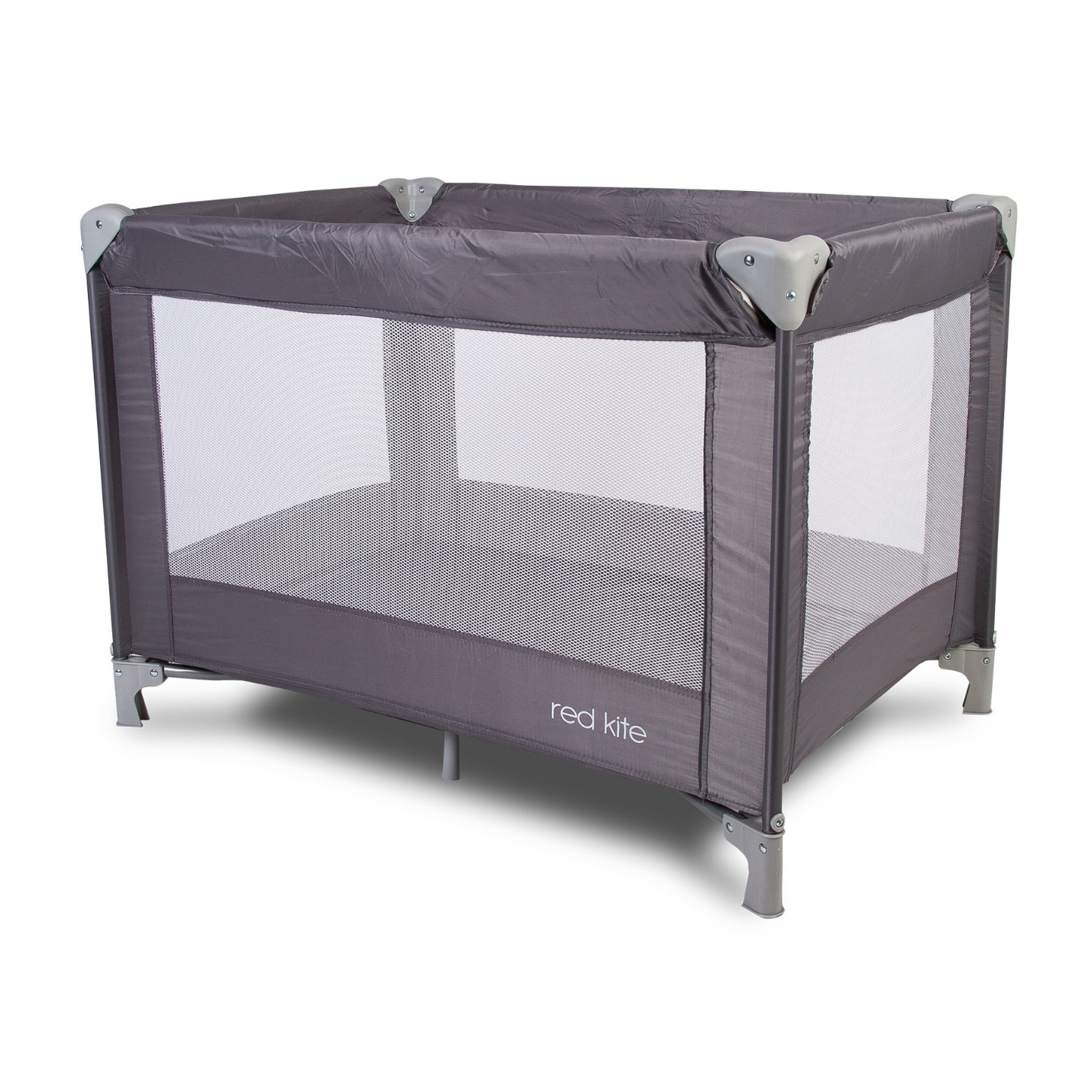 Redkite Sleep Tight Travel Cot - Grey