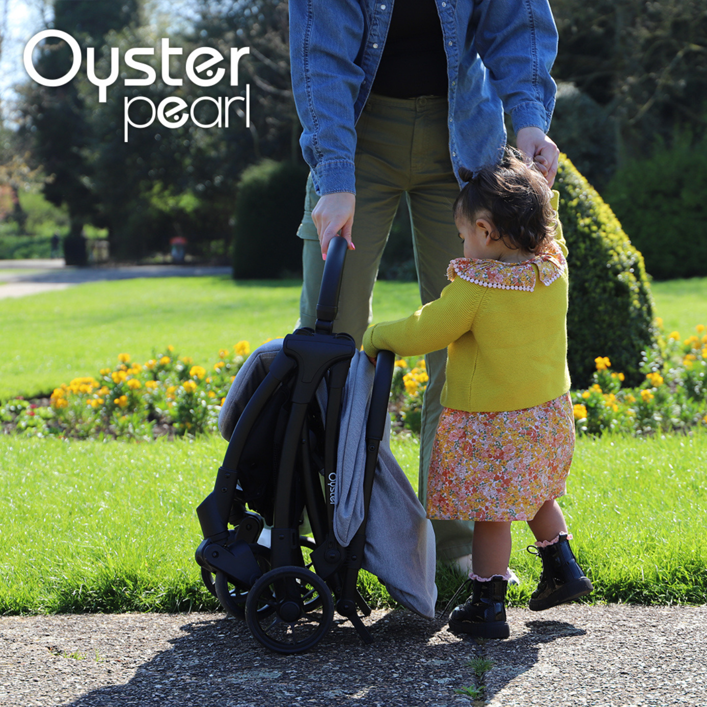 Oyster Pearl Stroller