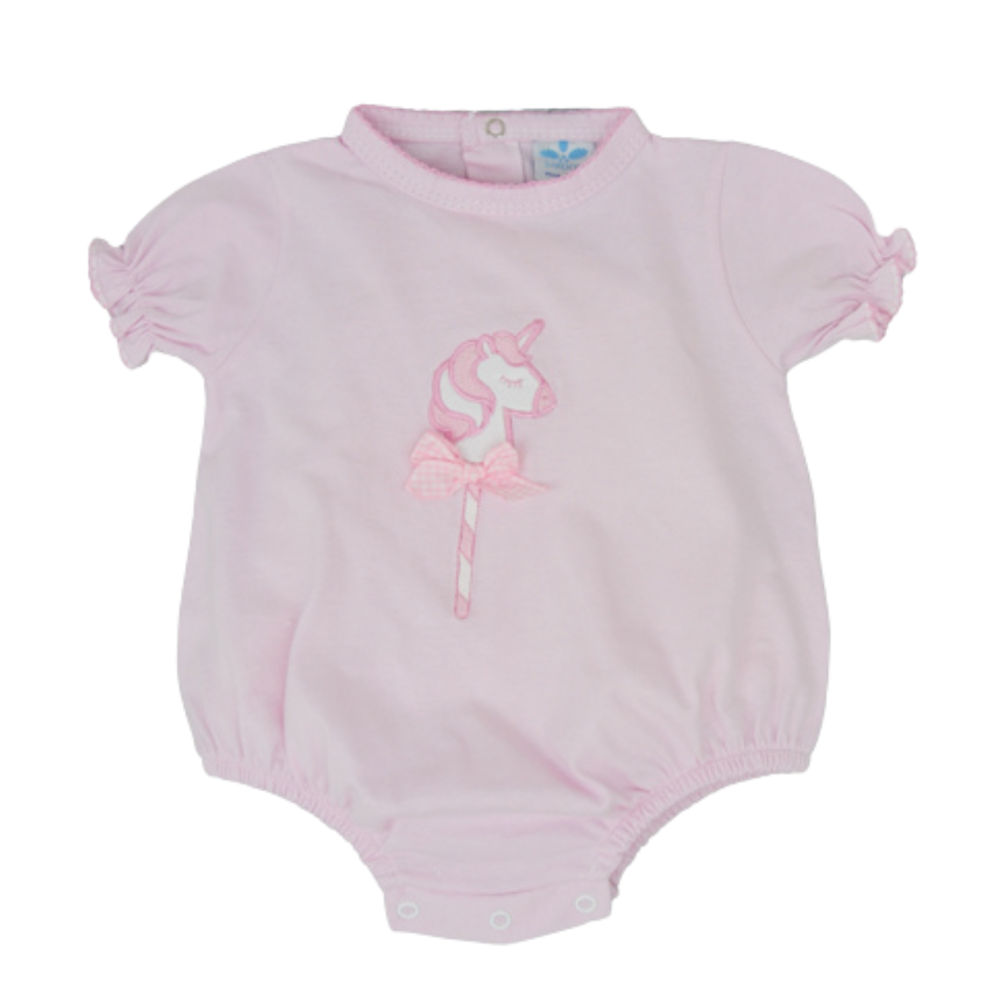 Sardon Baby Girls Pink Unicorn Romper