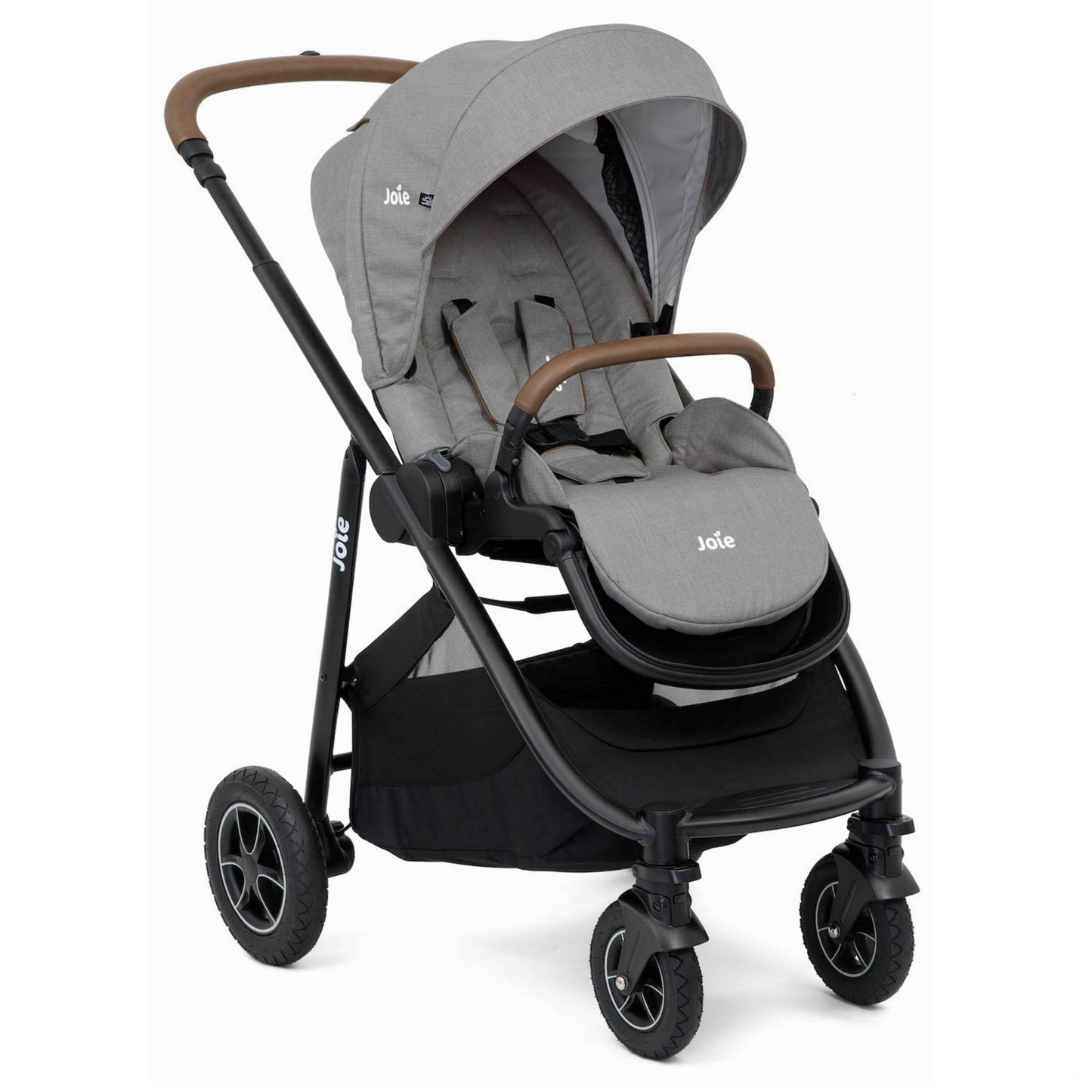 Joie Versatrax Travel System Bundle - Grey Flannel Ex-Display