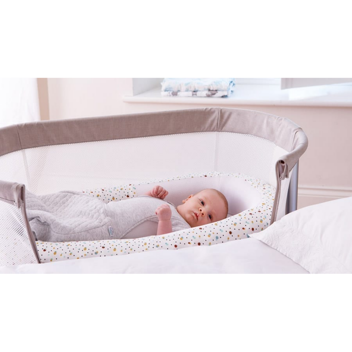 Purflo Sleep Tight Baby Bed - Scandi Spot