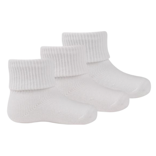 White Ankle Socks - 3 Pack