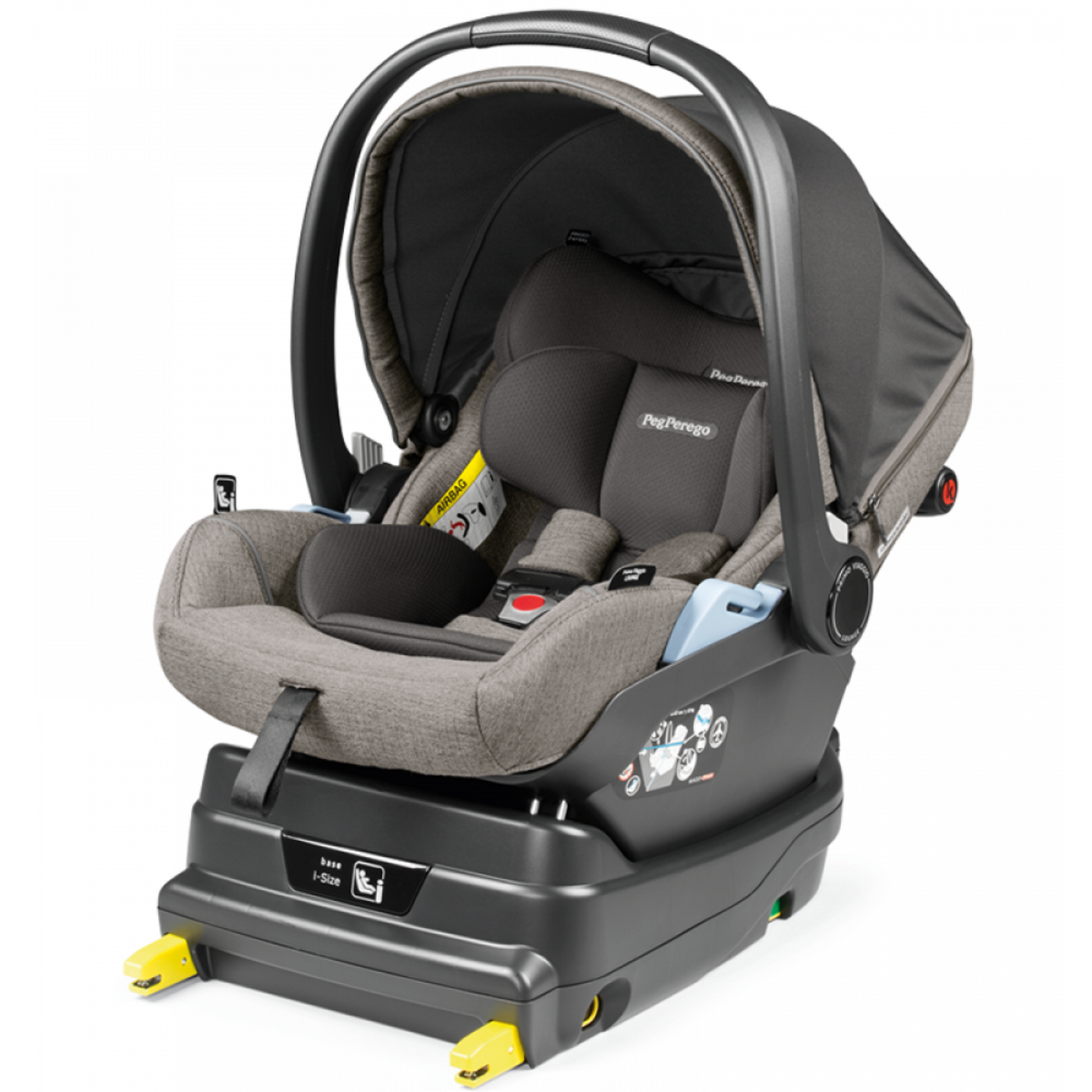 Peg Perego Ypsi 3 in 1 I Size Travel System City Grey Bella