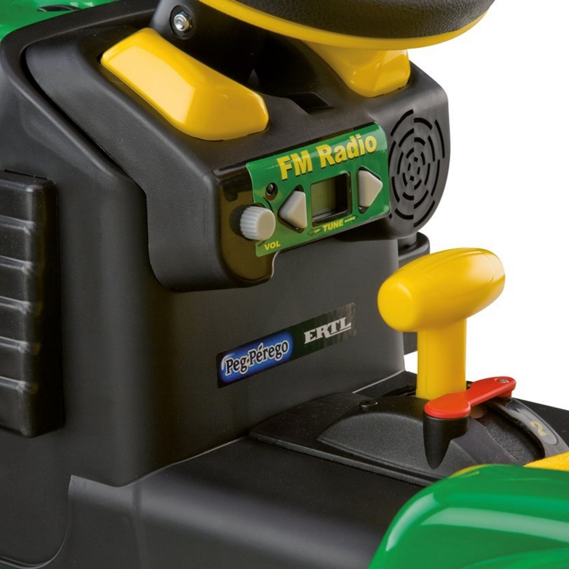Peg Perego John Deere Ground Force With Trailer 12 Volt Bella