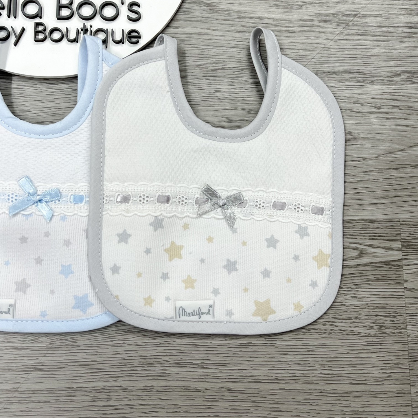 Star Design Baby Bibs
