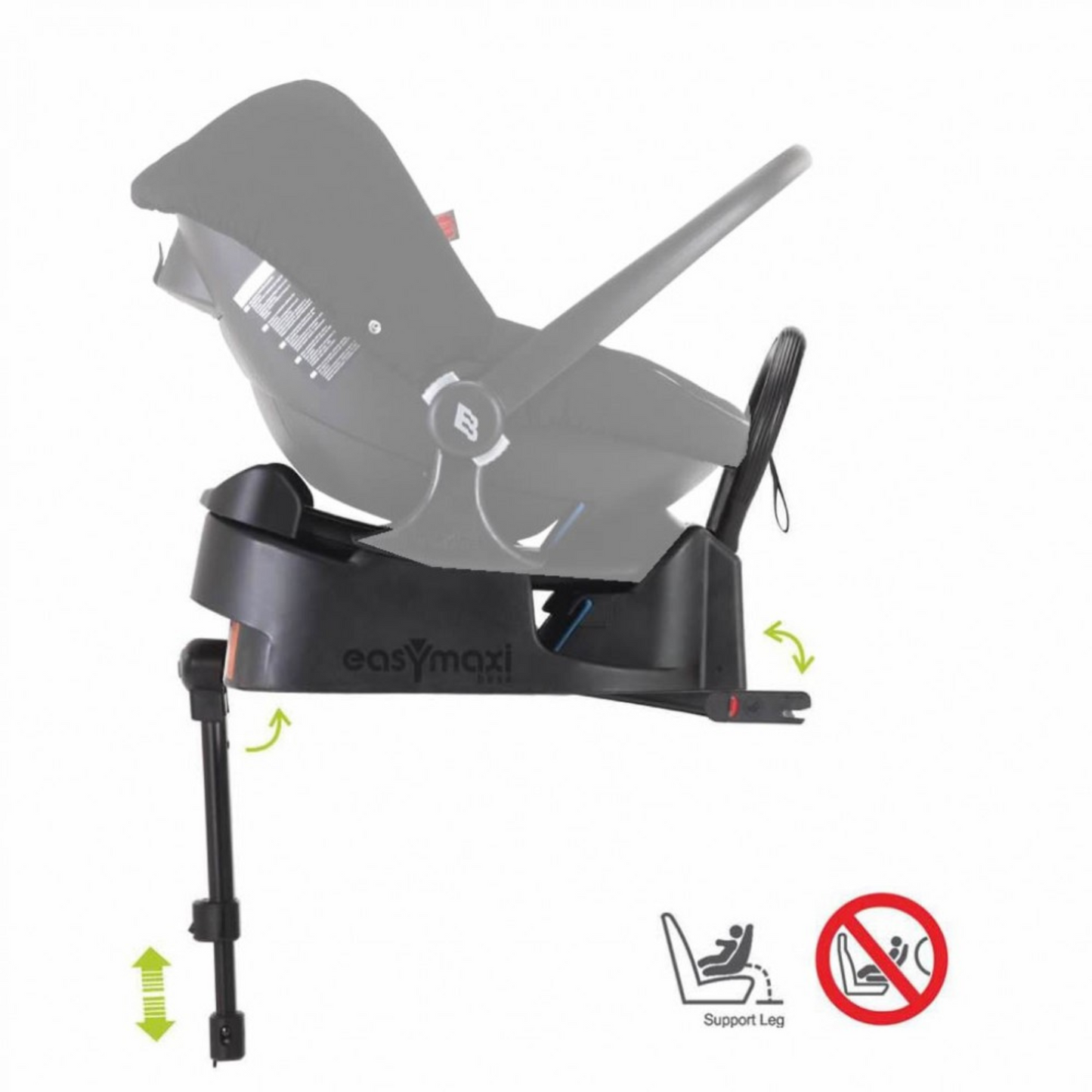 Bebecar Trio Ip-Op XL Classic Travel System - White Delight