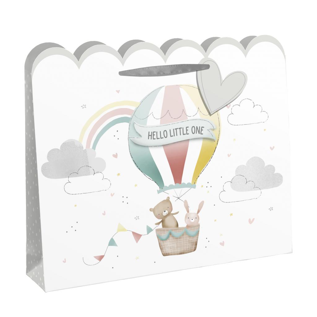 Hello Little One Unisex Gift Bag & Card