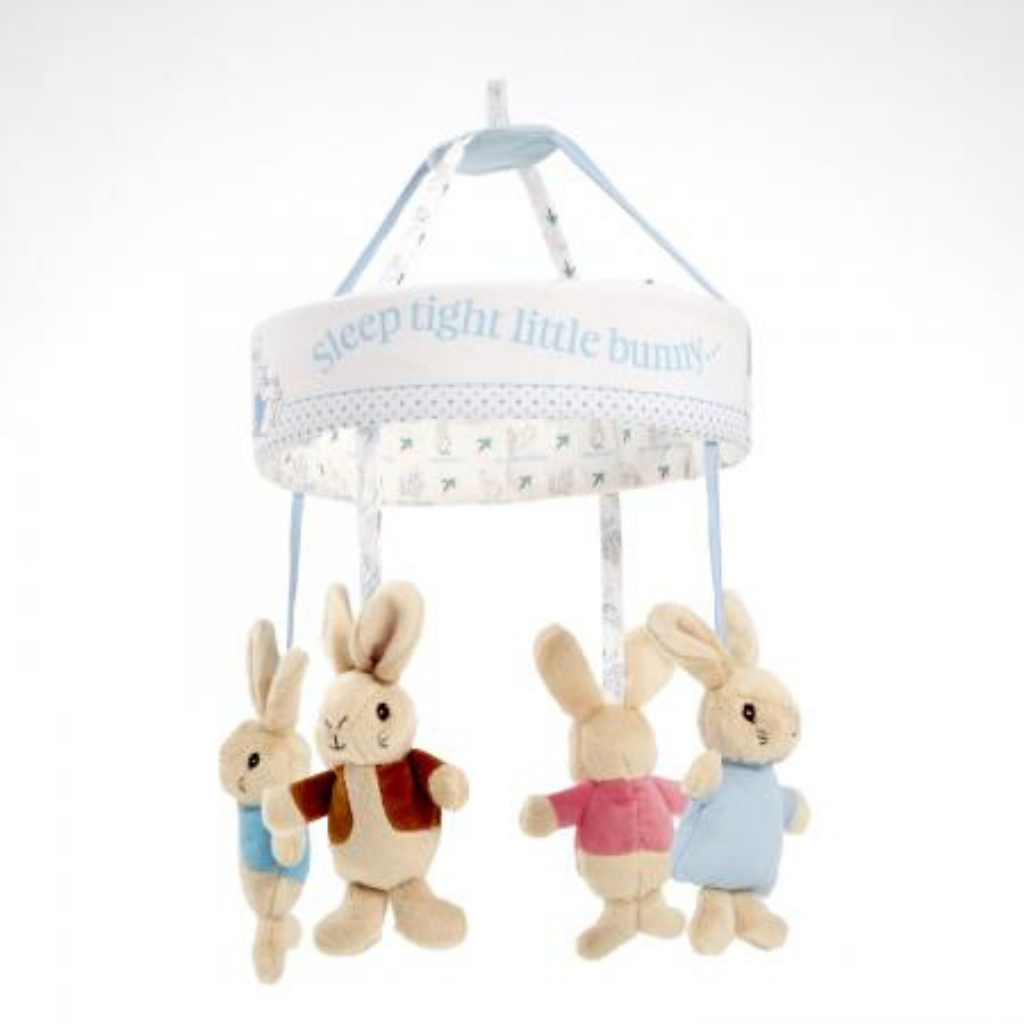 Peter Rabbit Musical Cot Mobile – Bella Boo's Baby Boutique