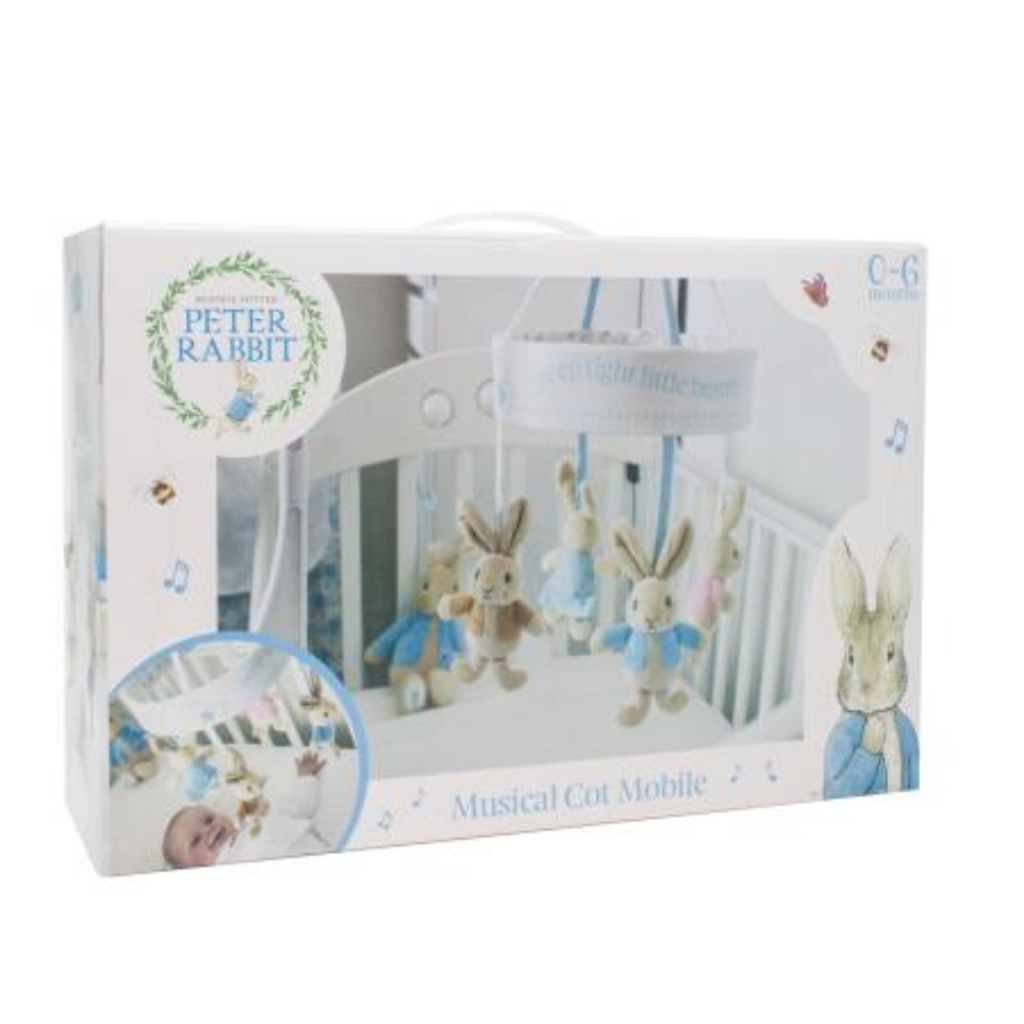 Peter Rabbit Musical Cot Mobile – Bella Boo's Baby Boutique