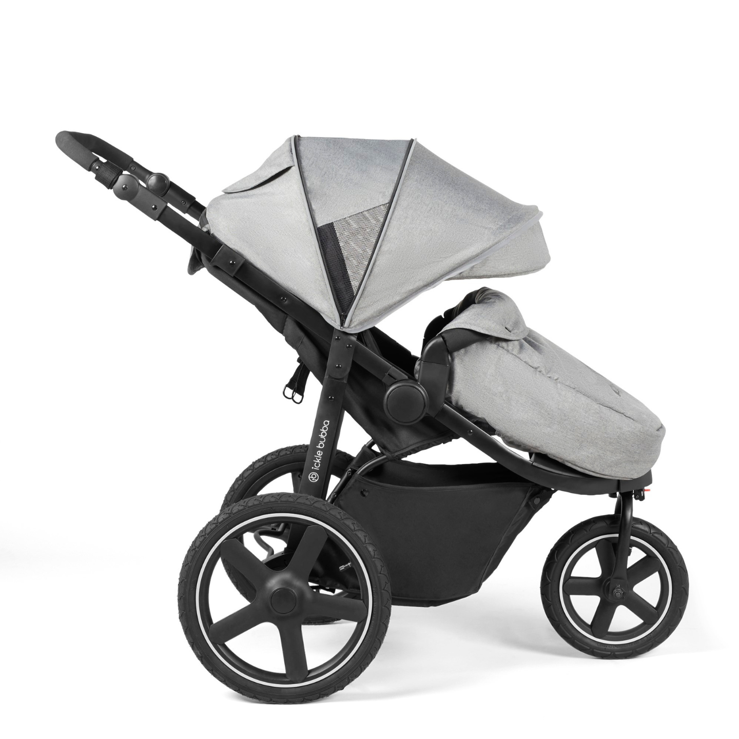 Ickle Bubba Venus Prime Jogger Travel System With I-Size Car Seat & ISOFIX Base