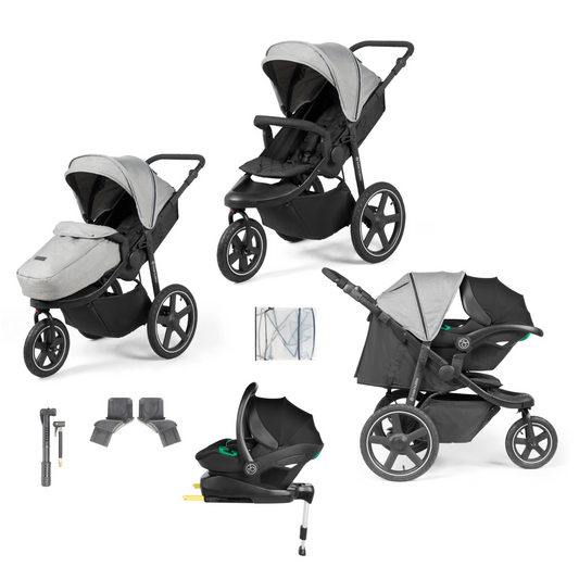 Ickle Bubba Venus Max Jogger Travel System With i-Size Car Seat & ISOFIX Base