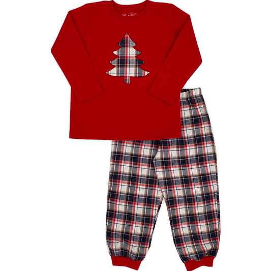 Rapife Unisex Red Festive Pyjama Set